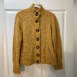 Charter Club Women’s Medium Chunky Knit Button Front Sweater Cardigan w Pockets!